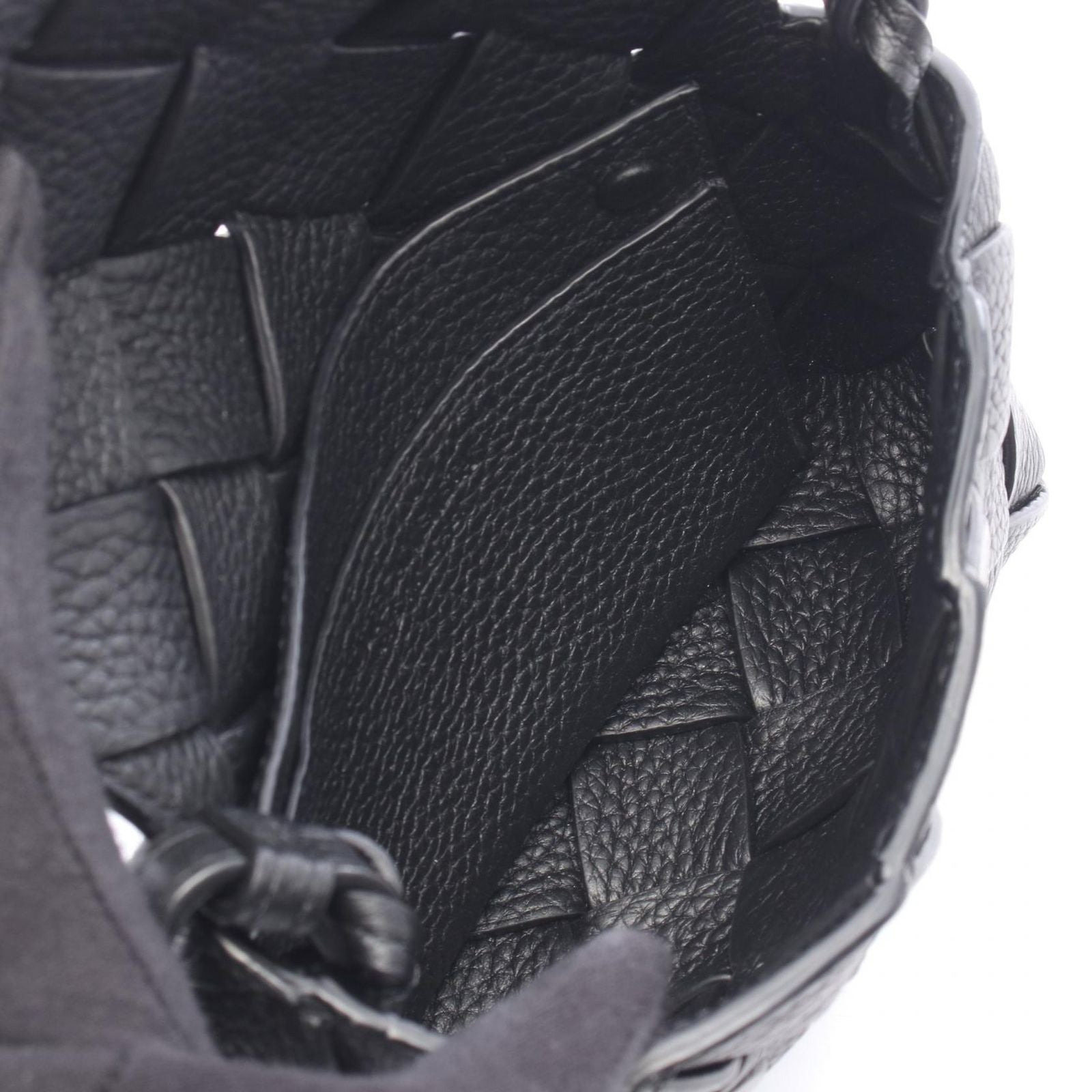 Bottega Veneta Shoulder Bag Diago Black Leather — view 3