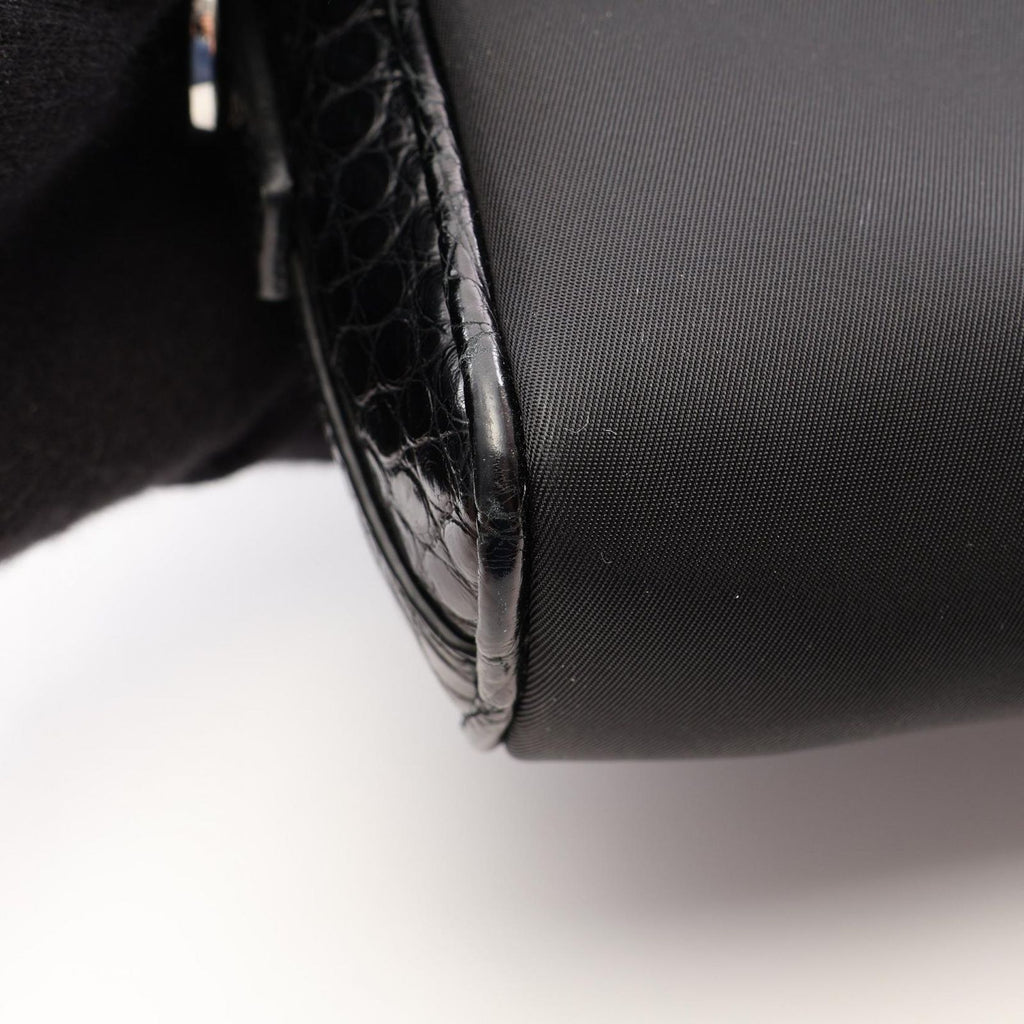 Prada Shoulder Bag Re-Nylon Croco — view 7