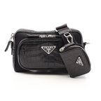 Prada Shoulder Bag Re-Nylon Croco