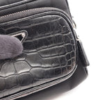 Prada Shoulder Bag Re-Nylon Croco — view 5