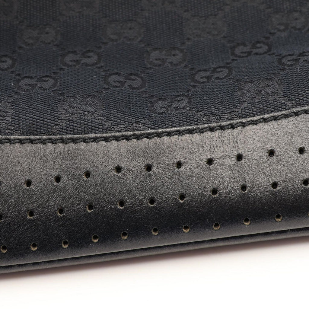 Gucci Shoulder Bag GG Canvas Black — view 8