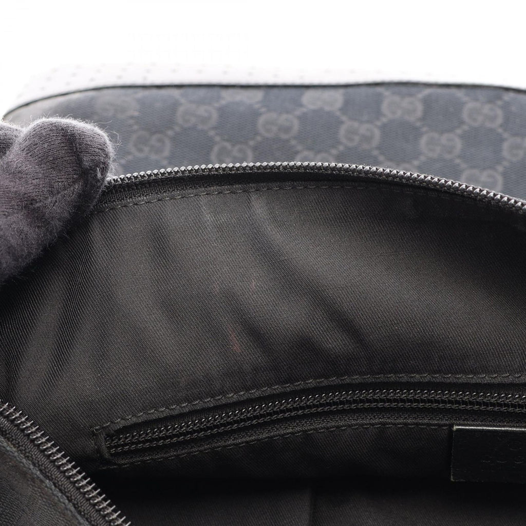 Gucci Shoulder Bag GG Canvas Black — view 5