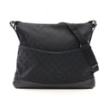 Gucci Shoulder Bag GG Canvas Black