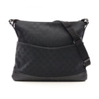 Gucci Shoulder Bag GG Canvas Black