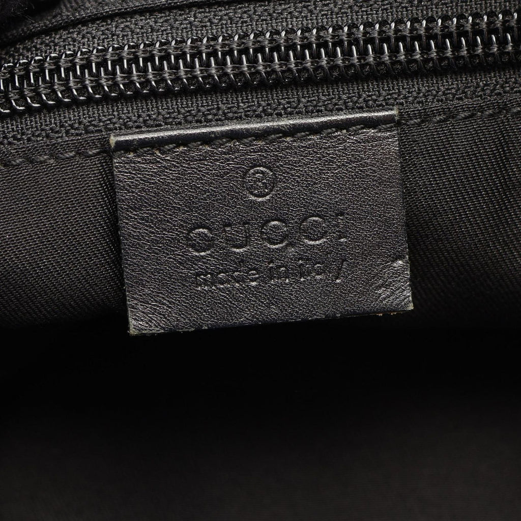 Gucci Shoulder Bag GG Canvas Black — view 4