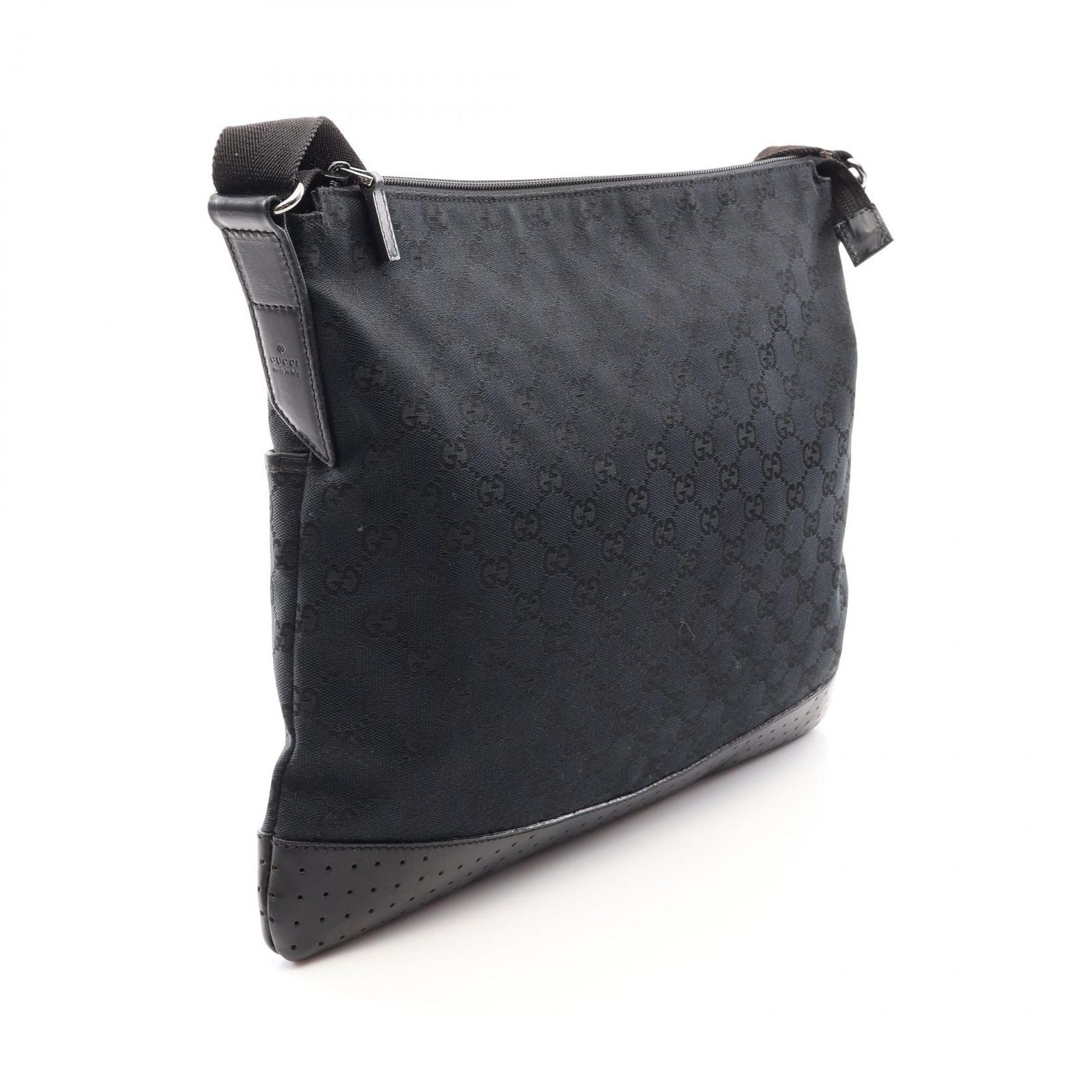 Gucci Shoulder Bag GG Canvas Black — view 2