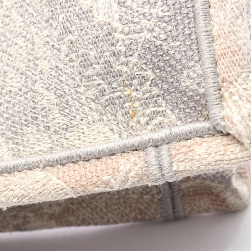 Dior Tote Bag Book Gray White Canvas — view 8
