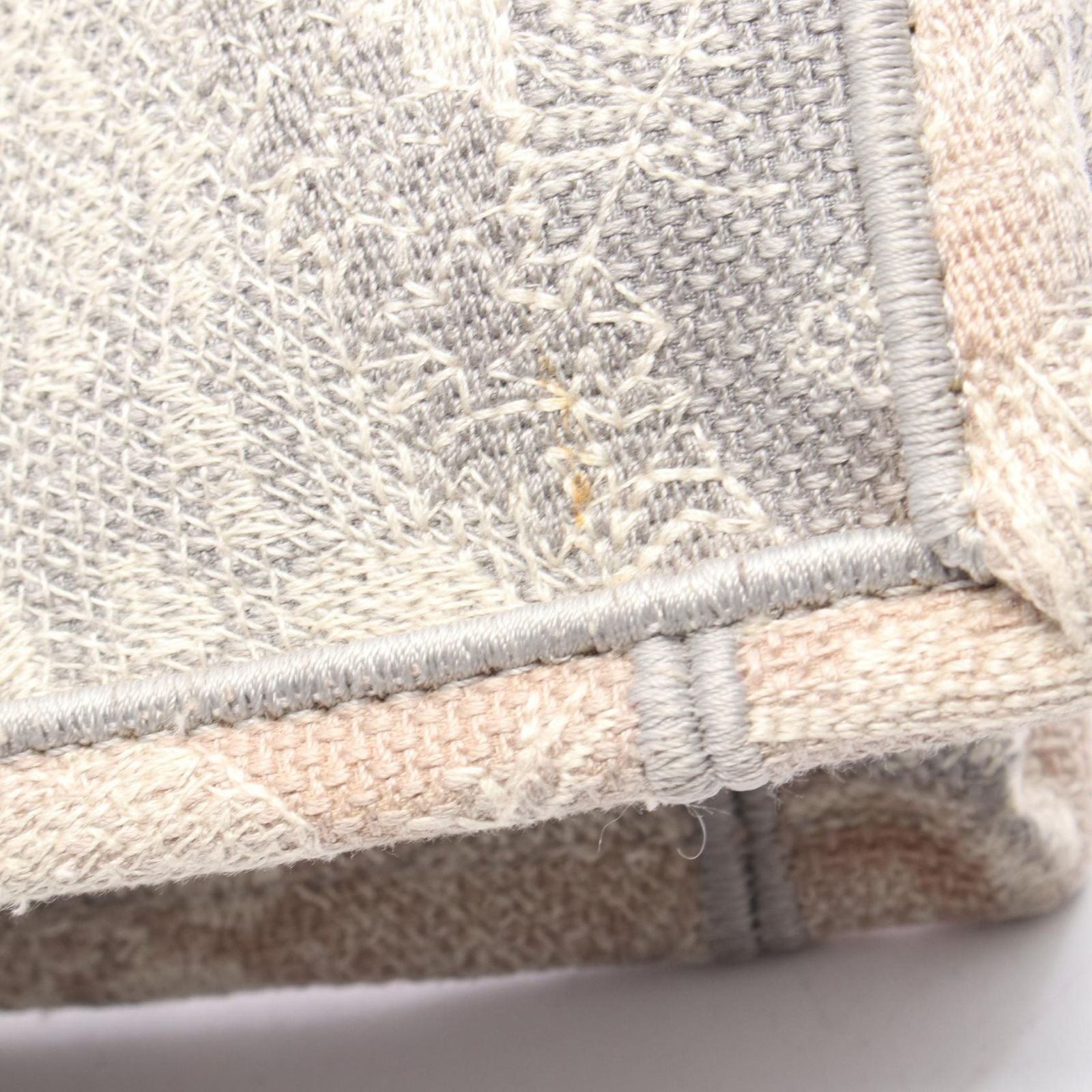 Dior Tote Bag Book Gray White Canvas — view 8