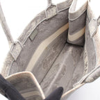 Dior Tote Bag Book Gray White Canvas — view 3
