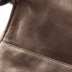 Loewe Shoulder Bag Anagram Metallic Maia 2-Way Champagne Gold Leather — view 8