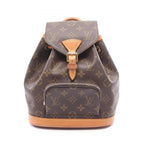 Louis Vuitton Backpack Mini Montsouris Canvas Leather