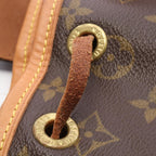 Louis Vuitton Backpack Mini Montsouris Canvas Leather — view 7
