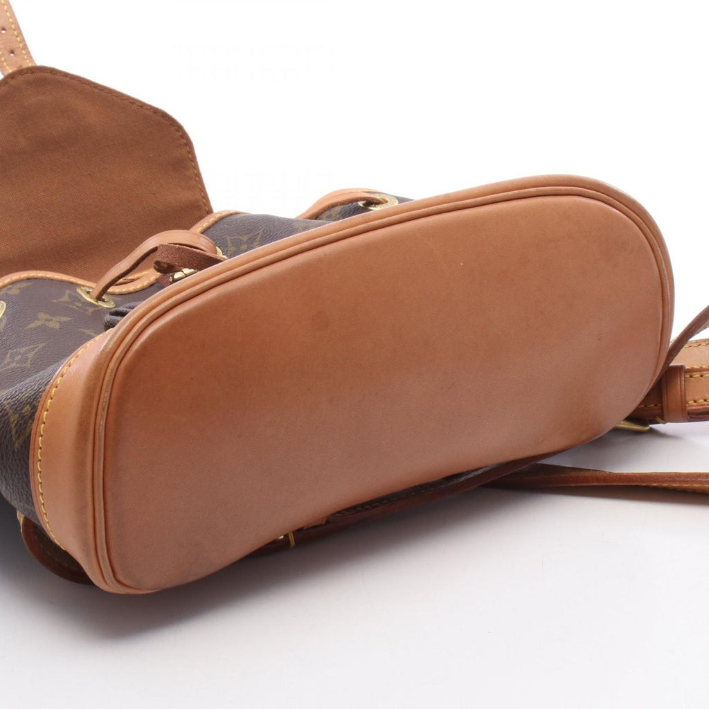 Louis Vuitton Backpack Mini Montsouris Canvas Leather — view 6
