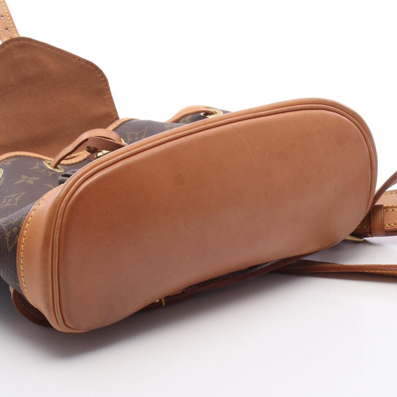 Louis Vuitton Backpack Mini Montsouris Canvas Leather — view 6