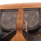 Louis Vuitton Backpack Mini Montsouris Canvas Leather — view 8