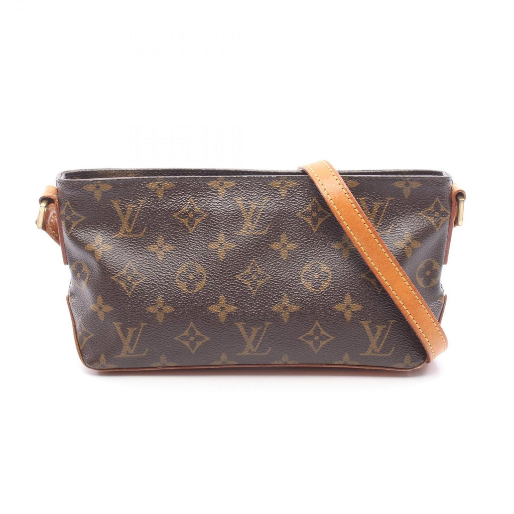 Louis Vuitton Shoulder Bag Trotor Canvas Leather