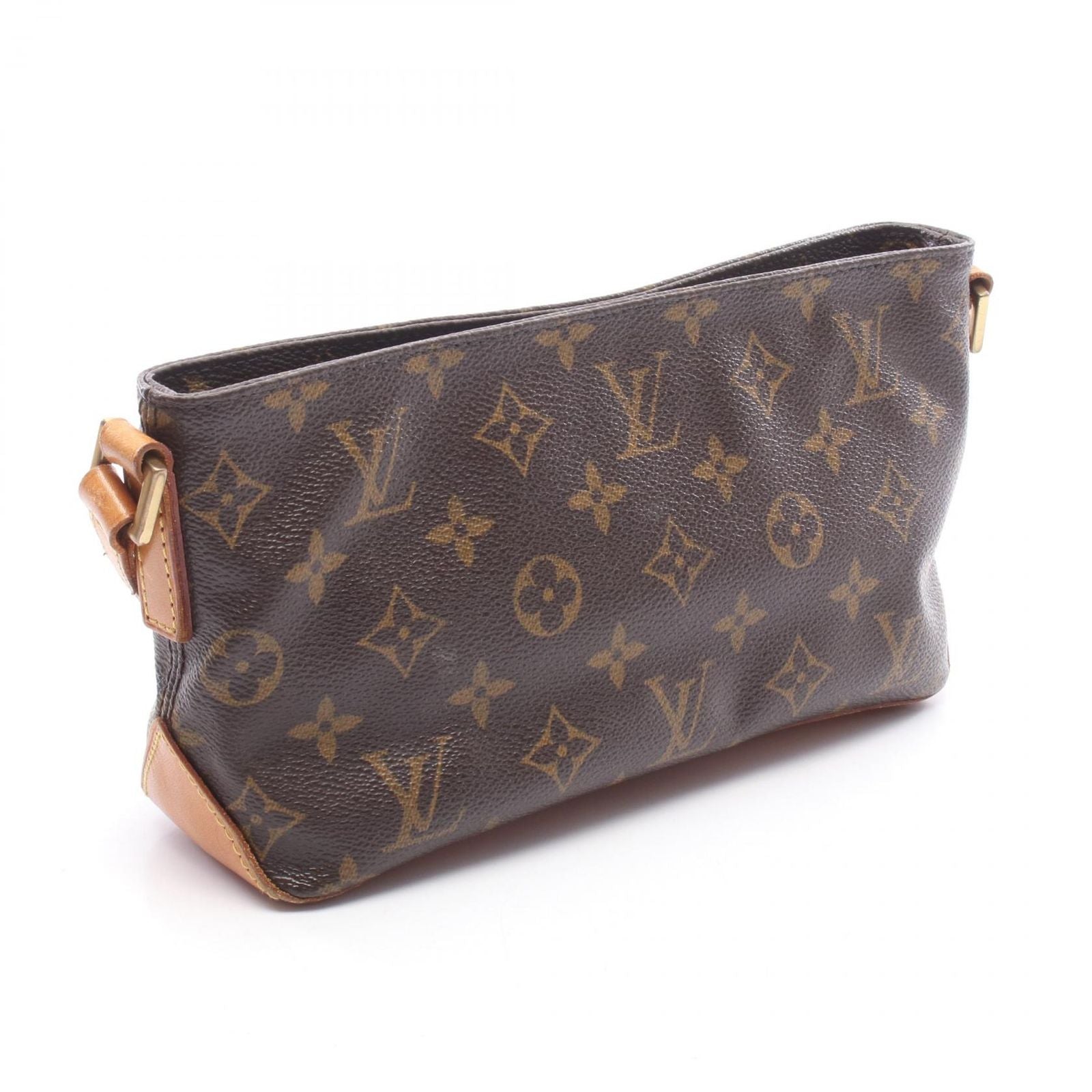 Louis Vuitton Shoulder Bag Trotor Canvas Leather — view 2