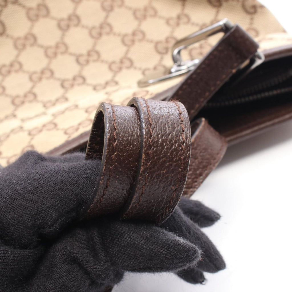 Gucci Tote Bag GG Canvas Beige Brown — view 6