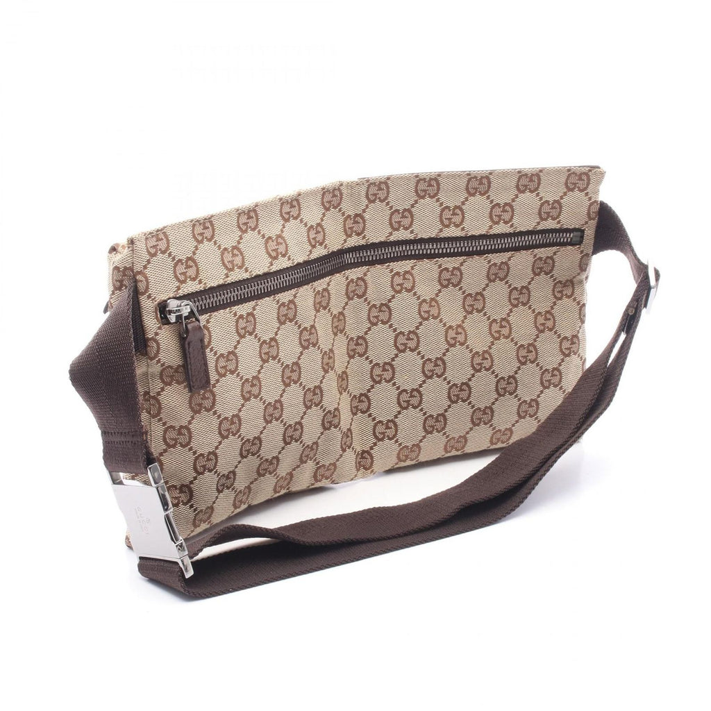 Gucci Waist Bag GG Canvas Beige Brown — view 2