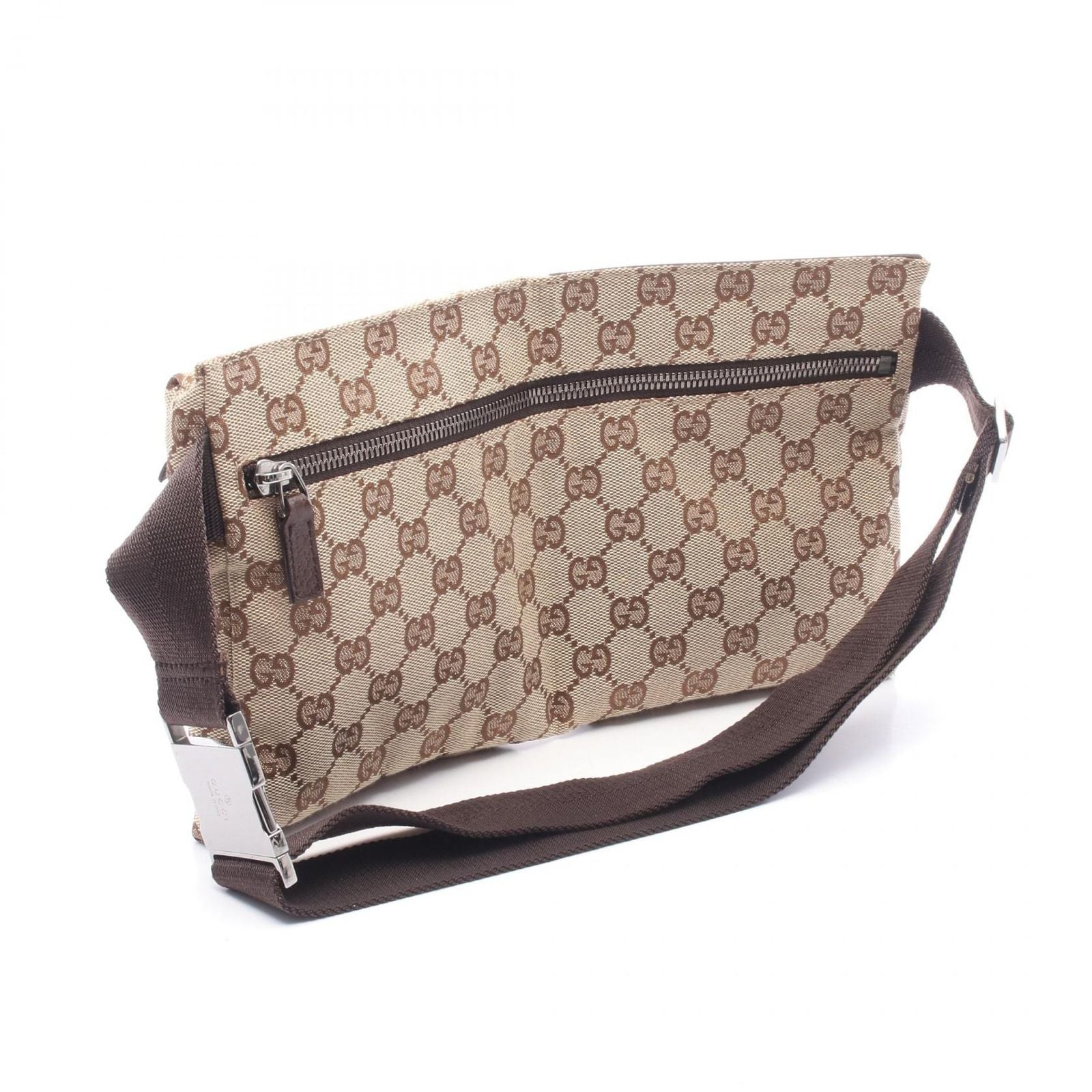 Gucci Waist Bag GG Canvas Beige Brown — view 2