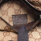 Gucci Waist Bag GG Canvas Beige Brown — view 4