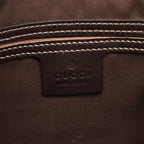Gucci Shoulder Bag GG Supreme Beige Canvas Leather — view 4