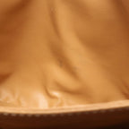 Celine Shoulder Bag Macadam Brown Canvas Leather — view 6