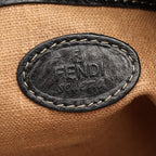 Fendi Shoulder Bag Selleria Black Leather — view 4