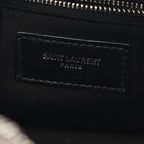 Saint Laurent Paris Shoulder Bag Loulou Gray Leather — view 4