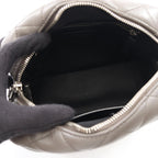 Saint Laurent Paris Shoulder Bag Loulou Gray Leather — view 3