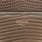 Celine 16 Saise Small 2-Way Khaki Leather Small Handbag — view 4