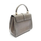Celine 16 Saise Small 2-Way Khaki Leather Small Handbag — view 2