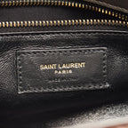 Saint Laurent Paris Shoulder Bag Kate 99 Brown Fabric 99 Chain — view 4