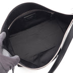 Saint Laurent Paris Shoulder Bag Black Enamel Logo Cross — view 3