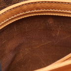 Celine Shoulder Bag Macadam Canvas Leather — view 5