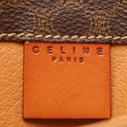 Celine Shoulder Bag Macadam Canvas Leather — view 4