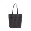 Dior Tote Bag Trotter Canvas Leather Black