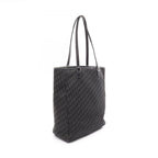 Dior Tote Bag Trotter Canvas Leather Black — view 2