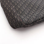 Dior Tote Bag Trotter Canvas Leather Black — view 8