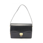 Celine Shoulder Bag Black Leather
