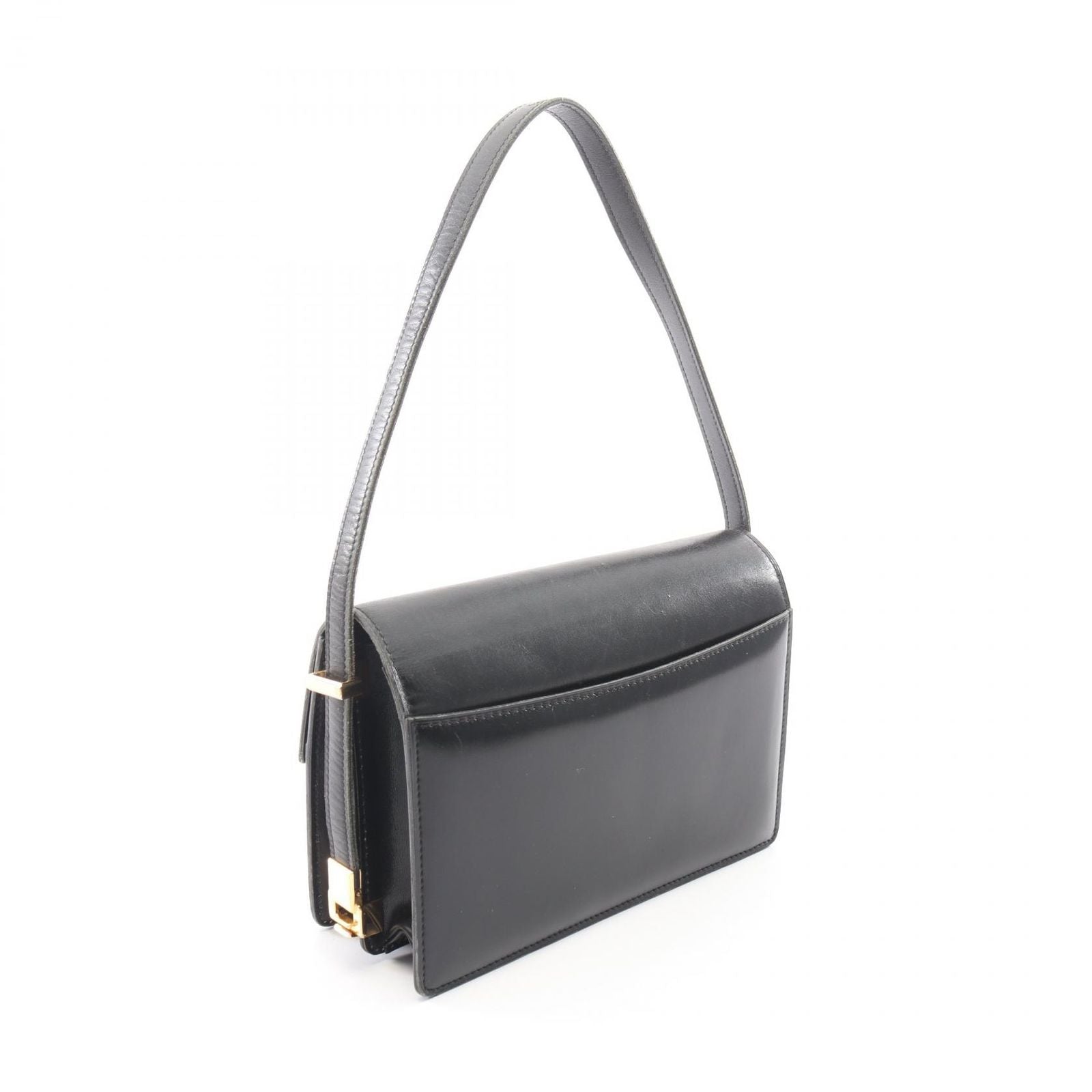 Celine Shoulder Bag Black Leather — view 2