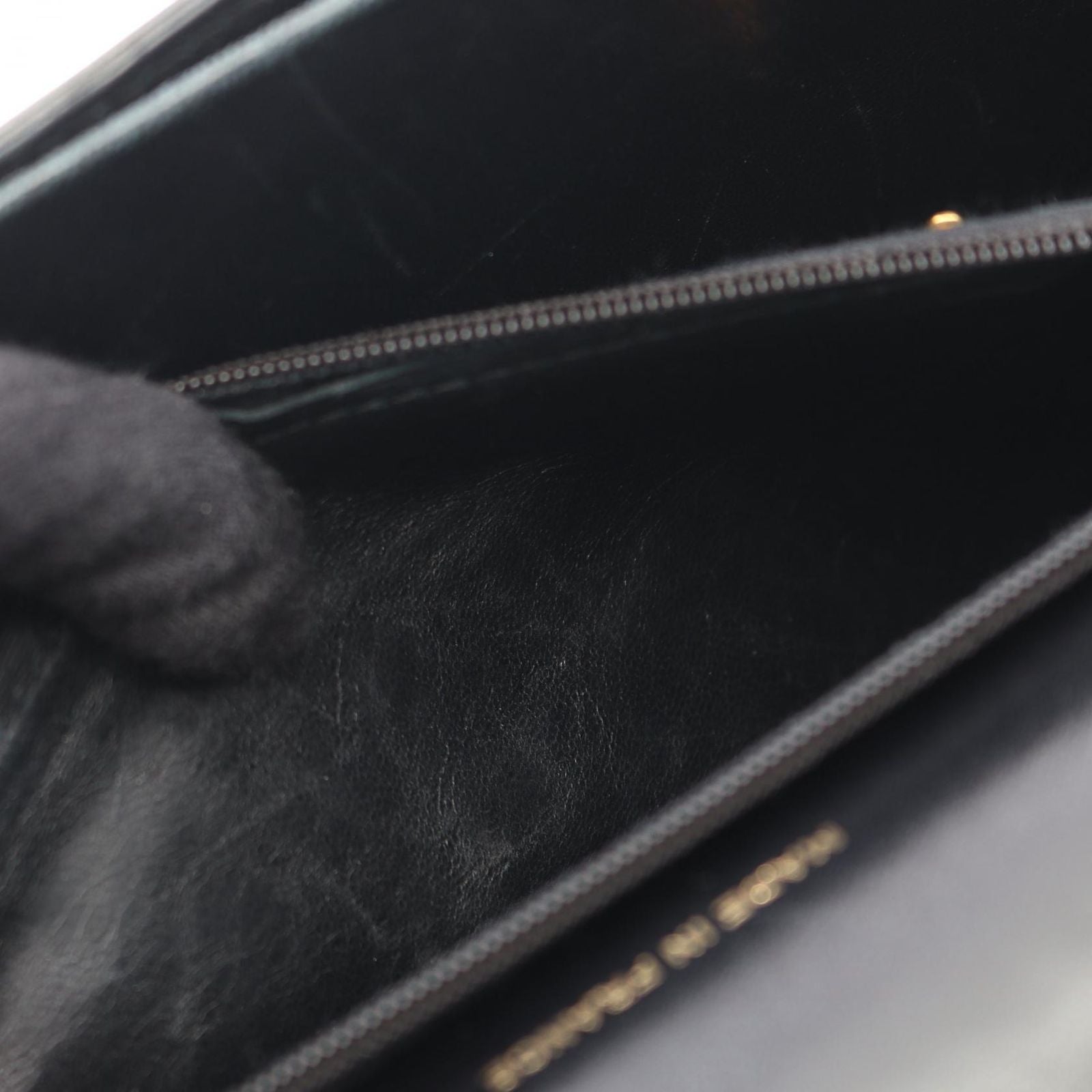 Celine Shoulder Bag Black Leather — view 5