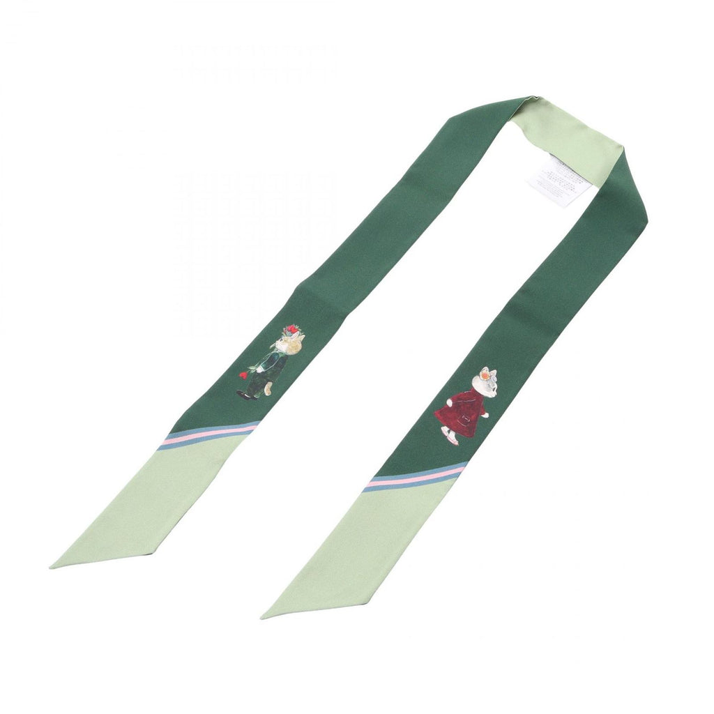 Gucci Scarf Yuko Higuchi Ribbon Silk — view 3