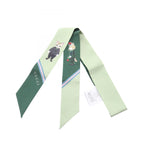 Gucci Scarf Yuko Higuchi Ribbon Silk