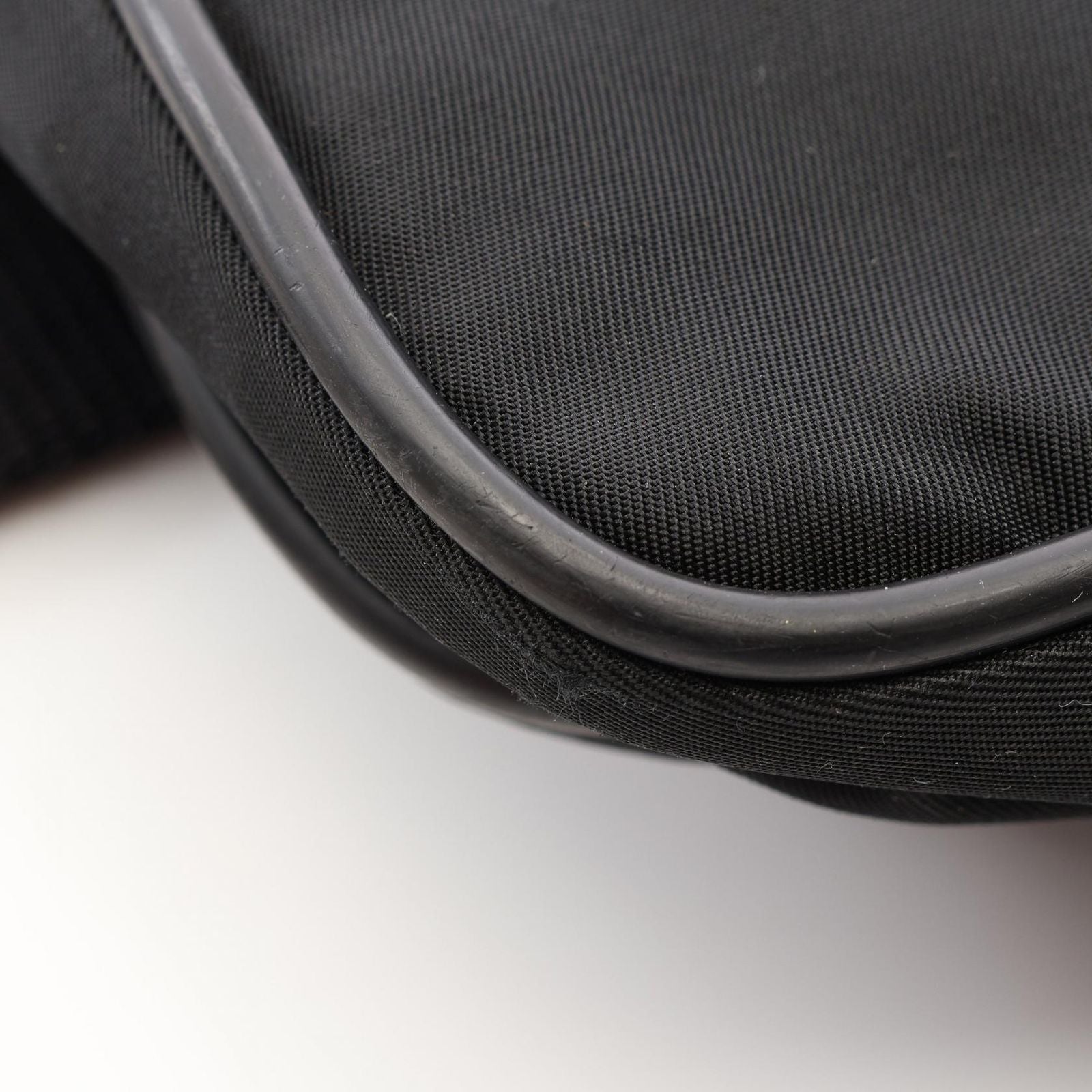 Prada Shoulder Bag Nylon Saffiano Leather — view 5