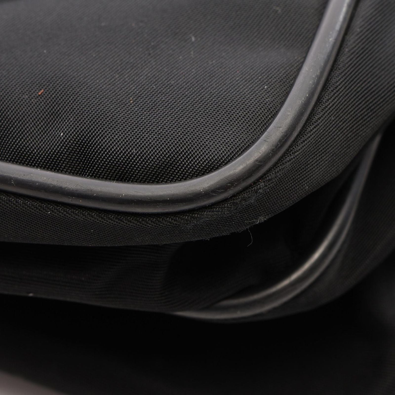 Prada Shoulder Bag Nylon Saffiano Leather — view 6