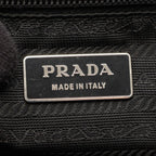 Prada Shoulder Bag Nylon Saffiano Leather — view 4
