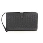 Bottega Veneta Clutch Intrecciato with Hand Strap Leather