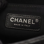 Chanel Shoulder Bag Boy Black Leather Boy Chain — view 4