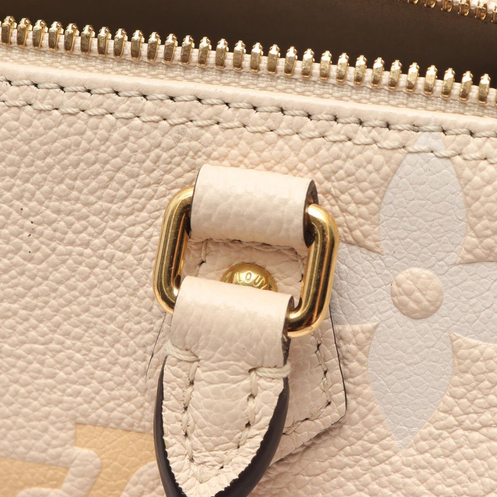 Louis Vuitton Papillon BB 2-Way Cream Saffron Leather Handbag — view 5